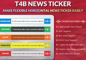 T4B News Ticker Pro