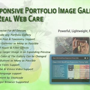 Responsive Portfolio Image Gallery Pro