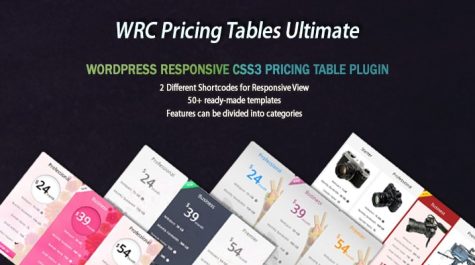 WordPress Responsive Pricing Table Plugin | CSS3  Pricing Tables