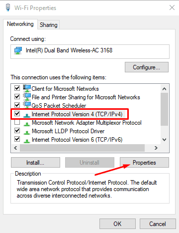 WiFi Properties