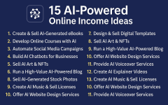AI Online income ideas