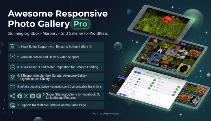 Awesome Responsive Photo Gallery Pro