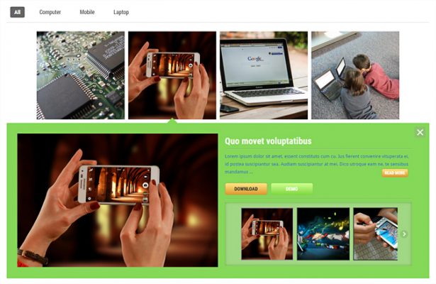 expanding preview with large image